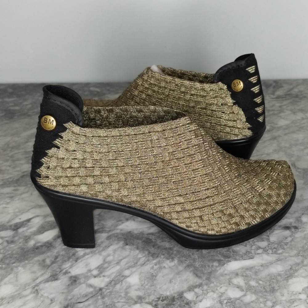 Bernie Mev Bronze Chesca Shoes (Size 39/8.5 or 9)